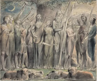 Job And His Family Restored To Prosperity