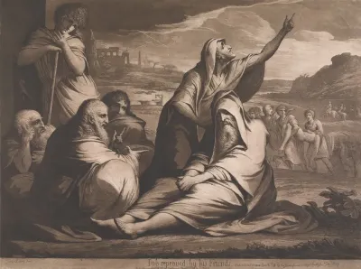 Job Reproved By His Friends
