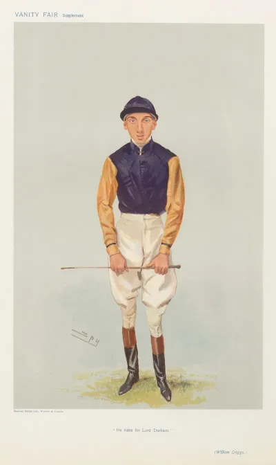 Jockeys He Rides For Lord Durham William Griggs November 28 1896