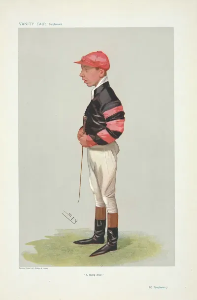Jockeys Of The Victorian And Edwardian Turf Executed By Spy And Others For The Vanity Fair Series 10