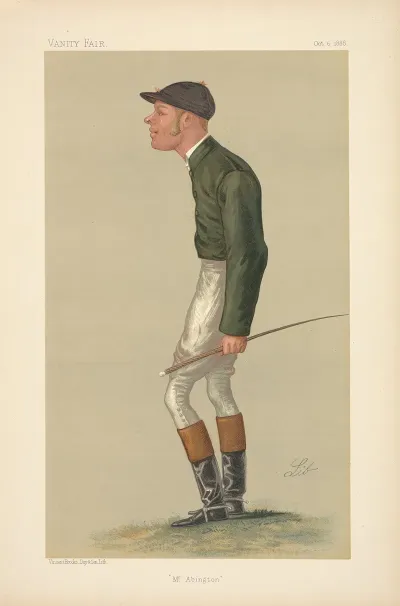 Jockeys Of The Victorian And Edwardian Turf Executed By Spy And Others For The Vanity Fair Series 14
