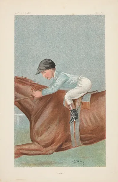 Jockeys Of The Victorian And Edwardian Turf Executed By Spy And Others For The Vanity Fair Series 20