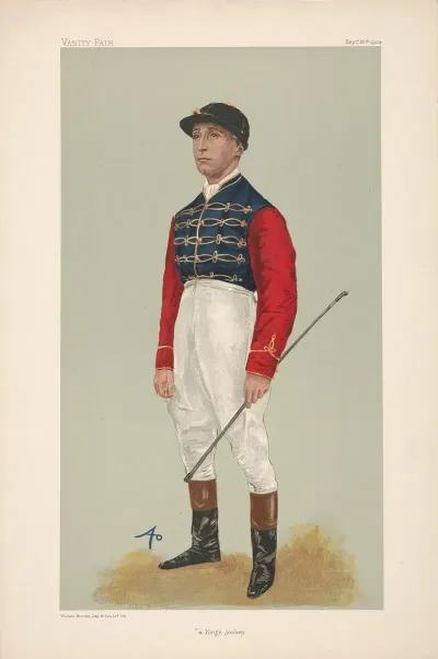 Jockeys Of The Victorian And Edwardian Turf Executed By Spy And Others For The Vanity Fair Series 6