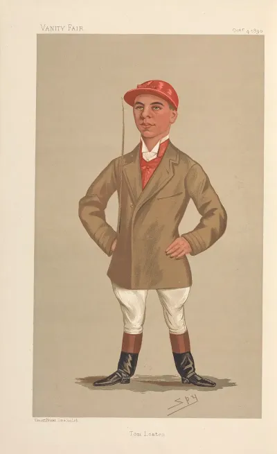 Jockeys Tom Loates October 4 1890