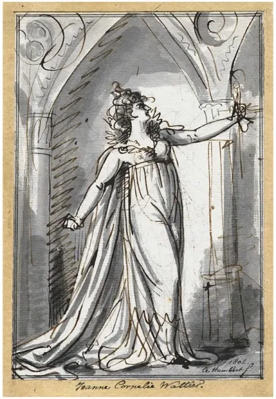 Joh Cornelia Ziesenis Wattier Als Fredegonde Macbeth