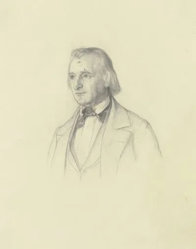 Johann David Passavant Nach Dem Leben Gezeichnet
