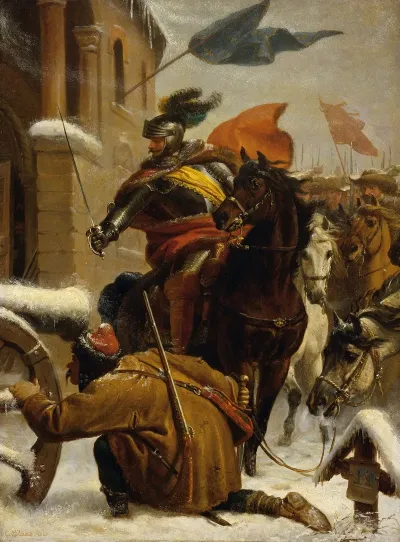 Johann De Werths Uberfall Bei Tuttlingen 1643