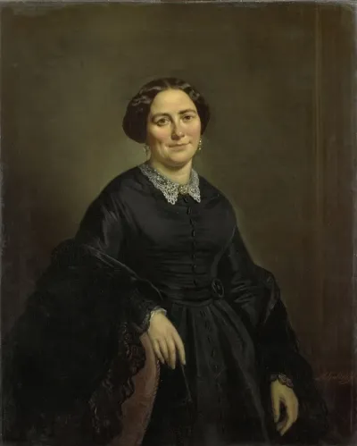 Johanna Christina Beelenkamp 1820 90 Wife Of Cornelis Outshoorn