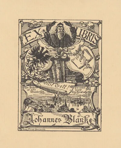 Johannes Blanke Ekslibris
