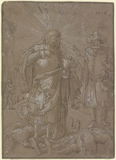 Johannes Der Evangelist Mit Giftbecher