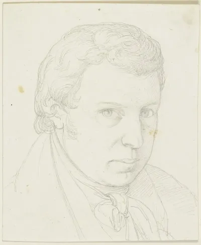 Johannes Veit Bruder Des Malers Philipp Brustbild Nach Rechts
