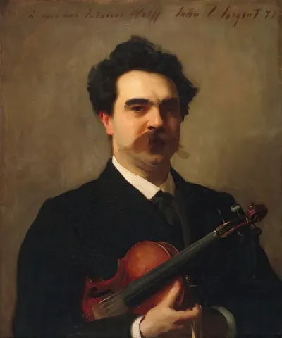 Johannes Wolff 1861 1931 Dutch Violinist