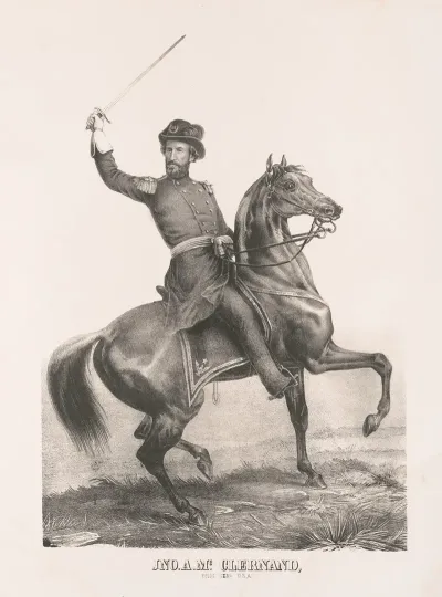 John Alexander Mcclernand Brigadier General U S A