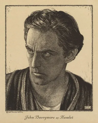 John Barrymore As Hamlet