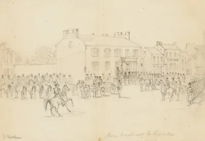 John Brown Brought Out For Execution