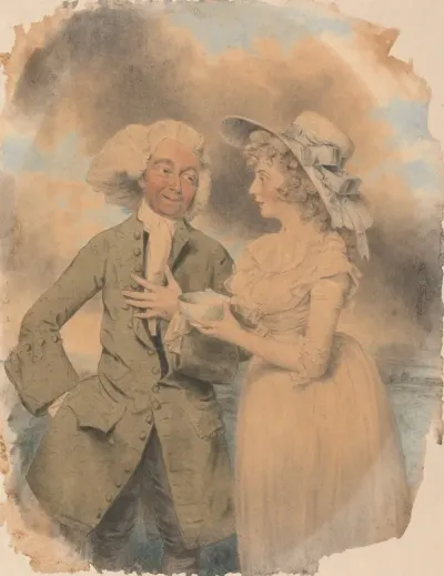 John Edwin And Mrs Mary Wells As Lingo And Cowslip In The Agreeable Surprise