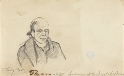 John Flaxman Whilst Lecturing At The Royal Academy