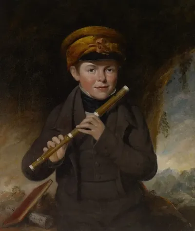 John Gurney Jr The Little Flute Player