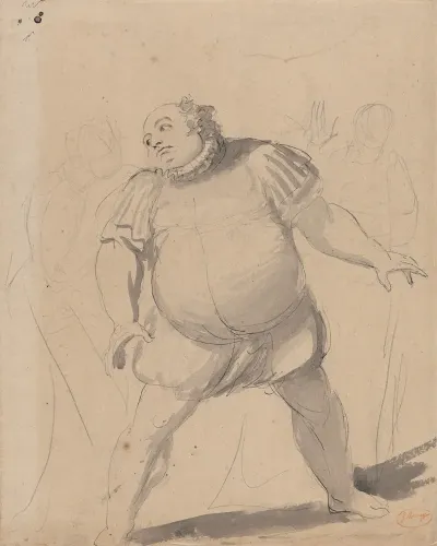 John Henderson As Falstaff
