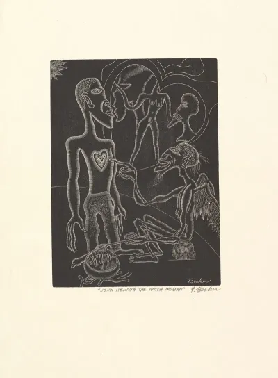 John Henry And The Witch Woman