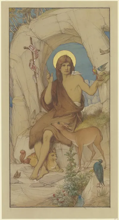 John The Baptist In The Wilderness