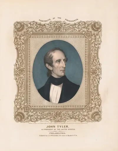 John Tyler 10th President Of The United States