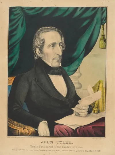 John Tyler Tenth President Of The United States