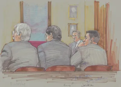 John William Bill King Seated At Defense Table During Jury Selection At His Trial For The Murder Of James Byrd Jr