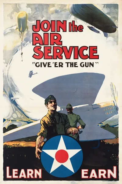 Join The Air Service Give Er The Gun 2