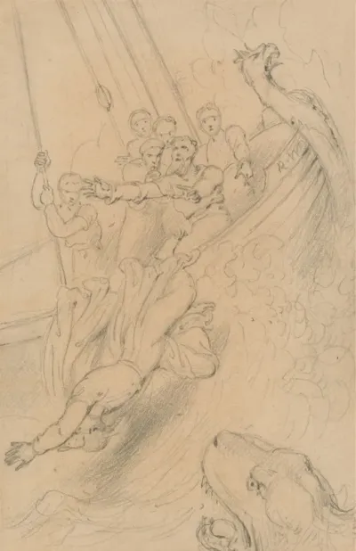 Jonah Cast Into The Sea