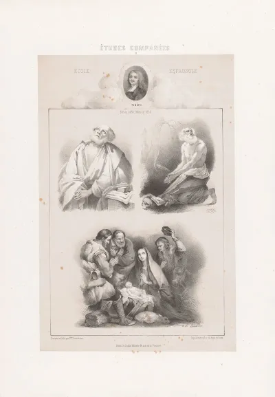 Jose De Ribera Ecole Espagnole