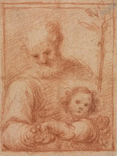 Joseph And Child Recto