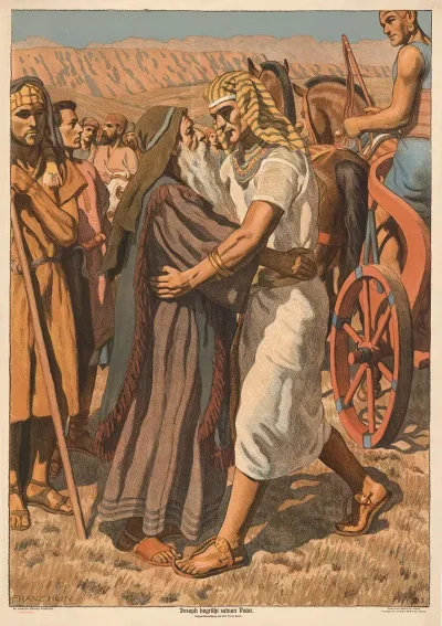 Joseph Begrusst Seinen Vater