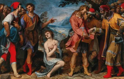 Joseph Being Sold By His Brothers 2