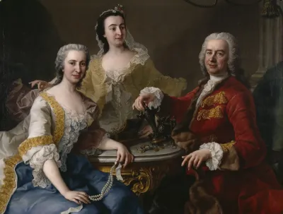 Joseph De France And His Family