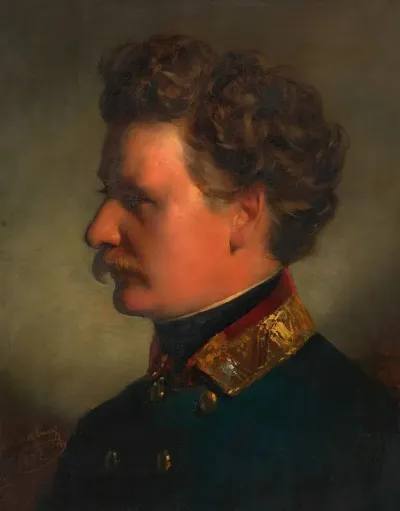 Joseph Georg Amerling Als Major Bruder Des Kunstlers