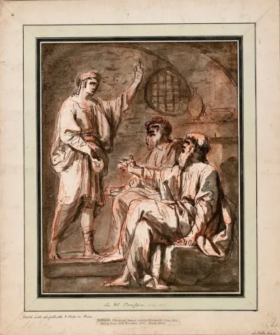 Joseph In Prison With The Pharaohs Chief Steward And Baker