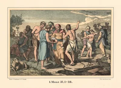 Joseph Is Sold By His Brothers 13