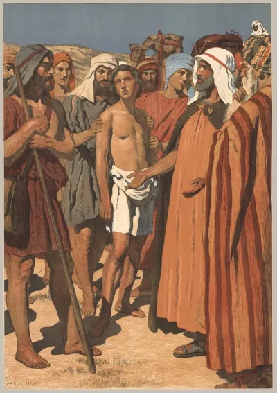 Joseph Is Sold By His Brothers 6