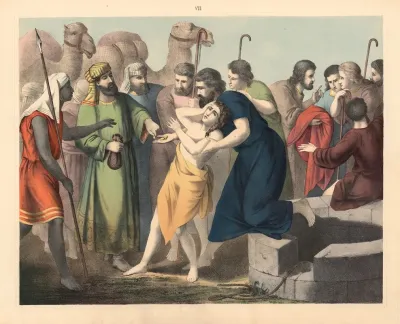 Joseph Is Sold By His Brothers 9