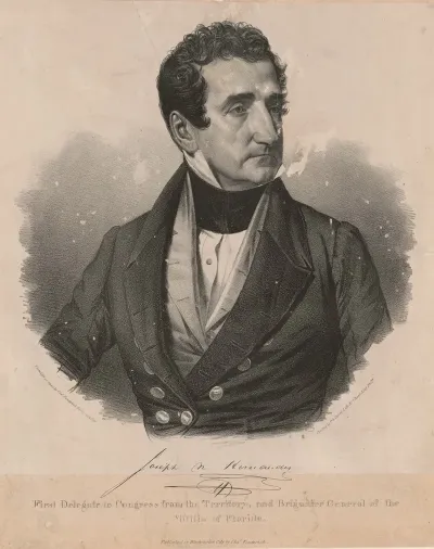 Joseph N Hernandez First Delegate To Congress From The Territory And Brigadier General Of The Militia Of Florida