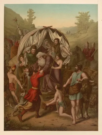 Joseph Settles Jacob In Goshen