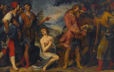 Joseph Sold Into Slavery By His Brothers