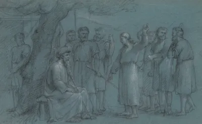 Joseph Tells His Dream To His Father And Brothers