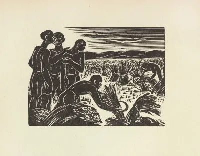 Joseph Work In The Rice Farm