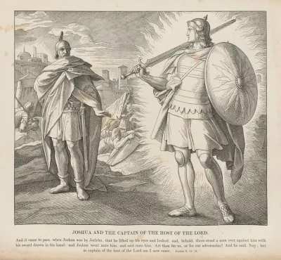 Joshua And The Captain Of The Host Of The Lord