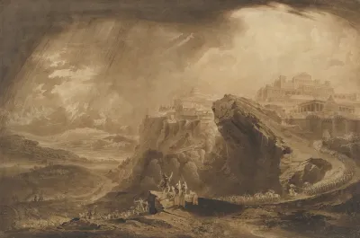 Joshua Commanding The Sun To Stand Still Upon Gibeon