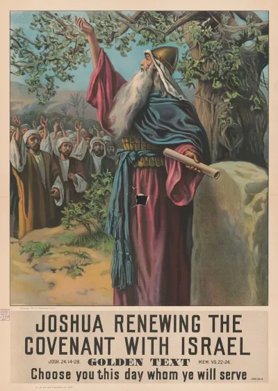 Joshua Renewing Covenant With Israel 2