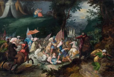Josua Defeating Amalek