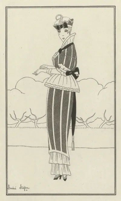 Journal Des Dames Et Des Modes Costumes Parisiens 1914 No 138